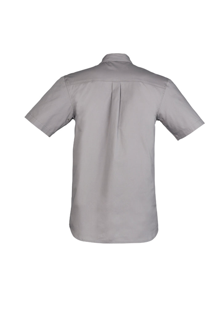 Syzmik Mens Light Weight Tradie S/S Shirt    Zw120 - Star Uniforms Australia