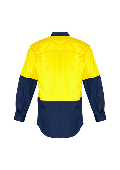 Syzmik Mens Rugged Cooling Hi Vis Spliced Shirt Zw128 - Star Uniforms Australia