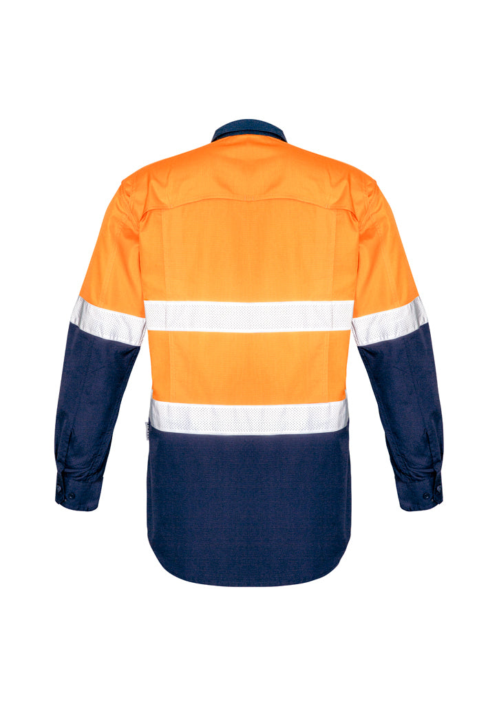 Syzmik Mens Rugged Cooling Taped Hi Vis Spliced Shirt Zw129 - Star Uniforms Australia