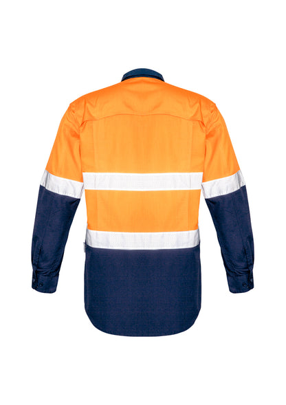 Syzmik Mens Rugged Cooling Taped Hi Vis Spliced Shirt Zw129 - Star Uniforms Australia