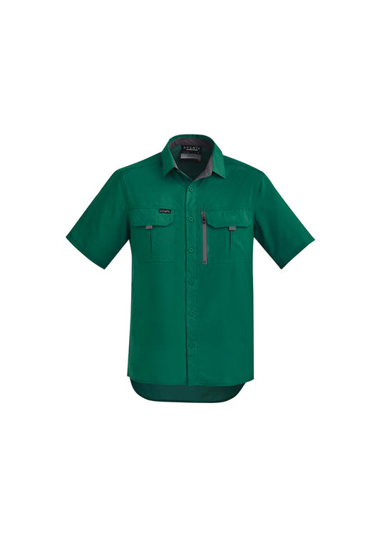 Syzmik Mens Outdoor S/S Shirt   Zw465 - Star Uniforms Australia