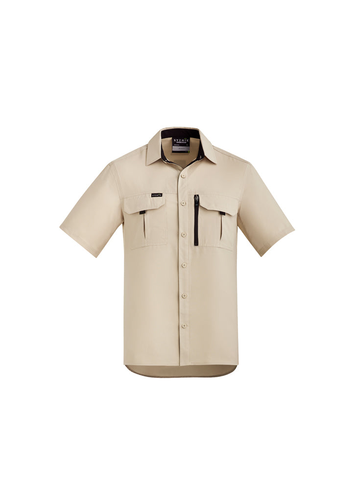 Syzmik Mens Outdoor S/S Shirt   Zw465 - Star Uniforms Australia