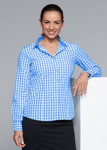 Aussie Pacific-Devonport Lady Shirt Long Sleeve-N2908L