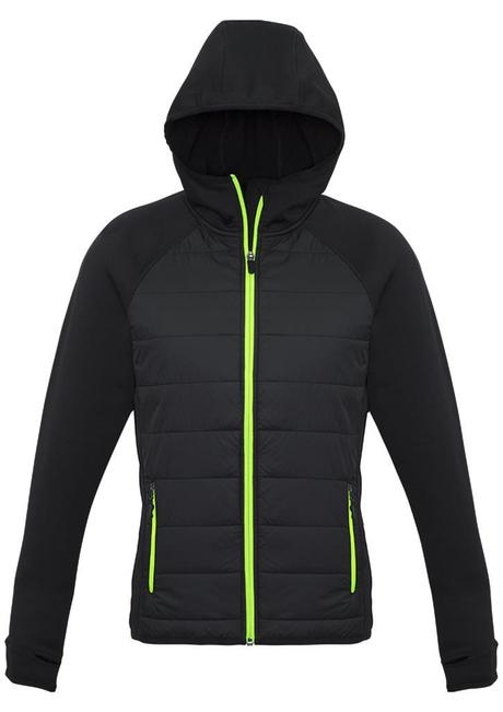 Biz Collection Ladies Stealth Tech Hoodie (J515L) - www.staruniforms.com.au