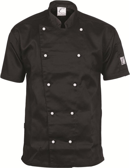 Dnc Traditional Chef Jacket, Short Sleeve (1101) - Star Uniforms Australia