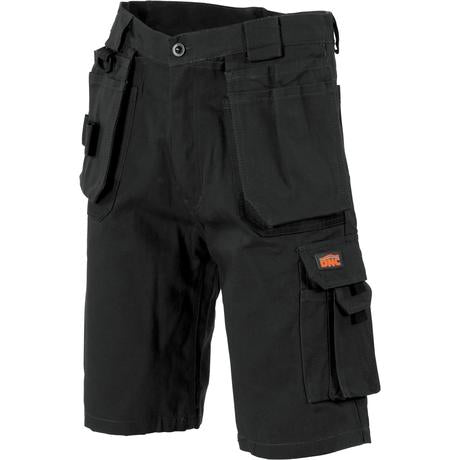 Dnc Duratex Cotton Duck Weave Tradies Cargo Shorts - With Twin Holster Tool Pocket (3336) - Star Uniforms Australia