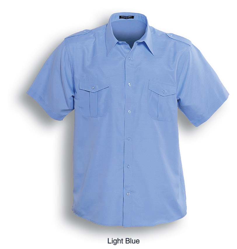 Bocini-Unisex Adults Service Shirt S/S-BS193