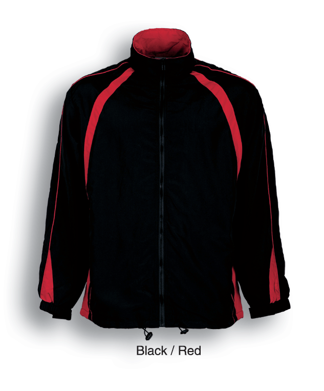 Bocini-Unisex Adults Track Suit Jacket With Contrast Panels-CJ0533