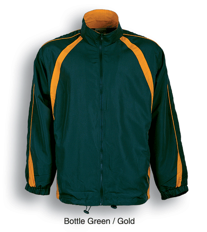 Bocini-Unisex Adults Track Suit Jacket With Contrast Panels-CJ0533
