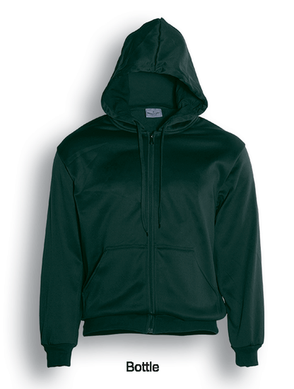 Bocini-Unisex Adults Zip Through Fleece Hoodie-CJ1062-1st