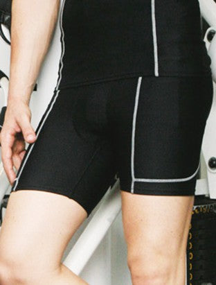 Bocini-Performance Wear - Mens Cropped Bike Shorts-CK930