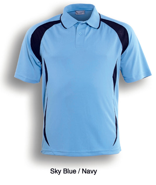 Bocini-Unisex Adults Breezeway Sports Polo-CP0751-2nd