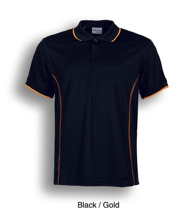Bocini-Stitch Feature Essentials-Mens Short Sleeve Polo-CP0910-1st