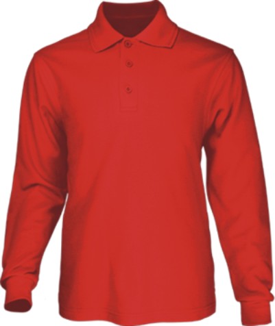 Bocini-Mens Long Sleeve Basic Polo-CP1401