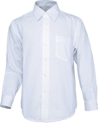 Bocini-Boys Long Sleeve School Shirt-CS1309