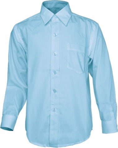 Bocini-Girls Long Sleeve School Shirt-CS1310