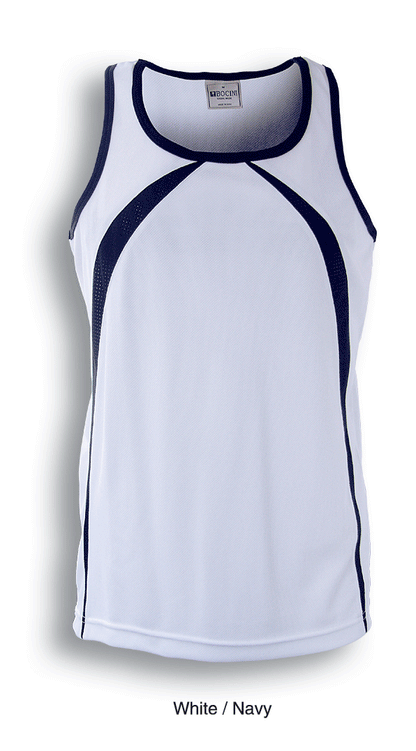 Bocini-Mens Breezeway Singlet-CT0758