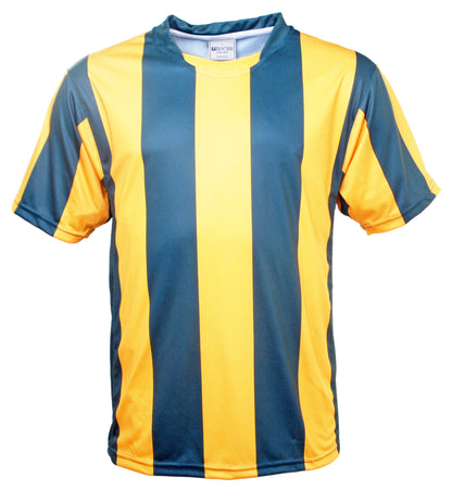 Bocini-Unisex Adults Sublimated Striped Football Jersey-CT1102