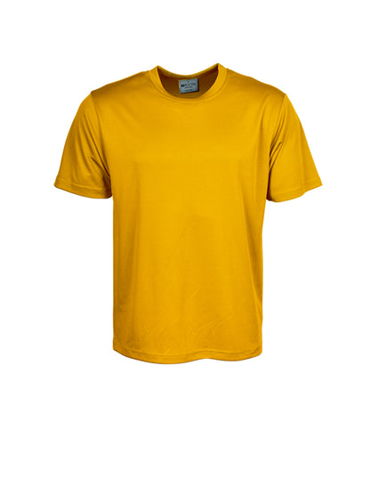 Bocini-Unisex Adults Plain Breezeway Micromesh Tee Shirt-CT1207