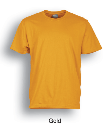Bocini-Unisex Adults Plain Cotton Tee Shirt-CT881-1st