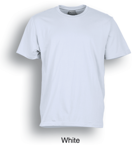 Bocini-Unisex Adults Plain Cotton Tee Shirt-CT881-2nd