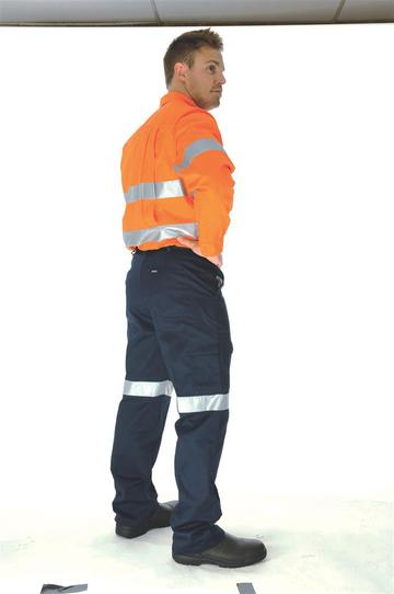 Dnc Lightweight Cool-Breeze Cotton Cargo Pant with 3M R/T (3326) - Star Uniforms Australia