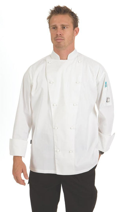 Dnc Traditional Chef Jacket, Long Sleeve (1102) - Star Uniforms Australia
