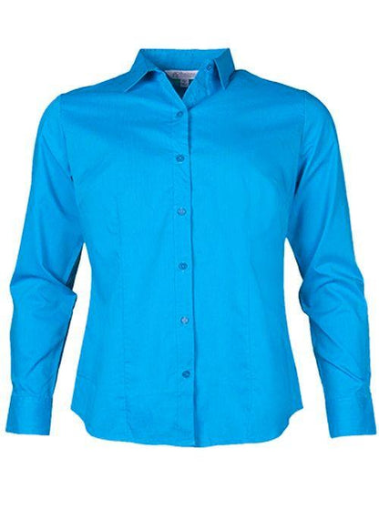 Aussie Pacific-Lady Mosman Long Sleeve Shirt-N2903L