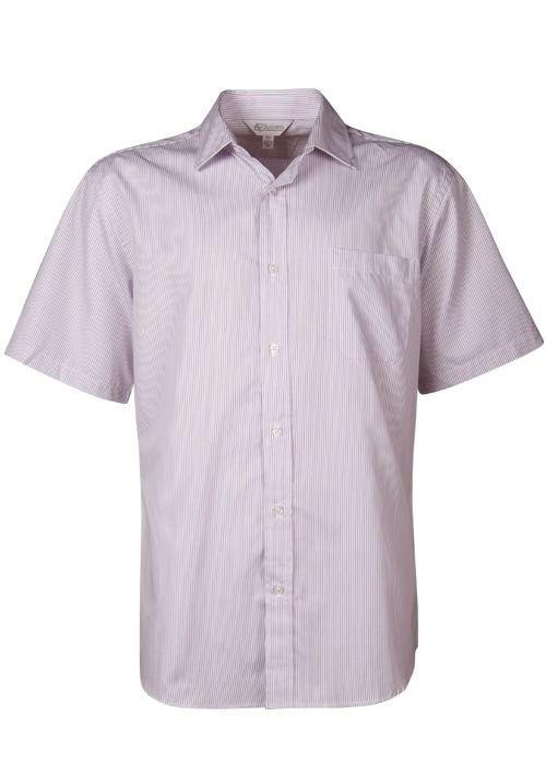 Aussie Pacific-Mens Henley Short Sleeve Shirt-N1900S