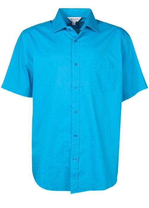 Aussie Pacific-Mens Mosman Short Sleeve Shirt-N1903S