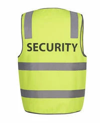 JB's Hi Vis (D+N) Safety Vest Security (6DNS5)