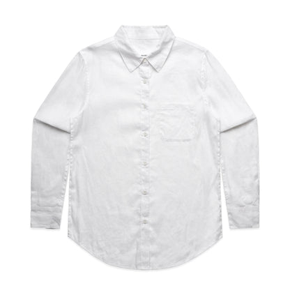 As color-Wo's Linen Shirt-4418