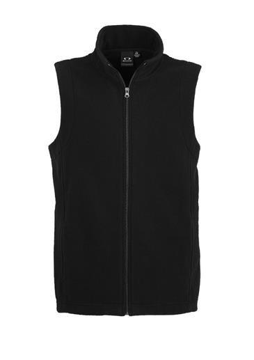 Biz Collection Mens Plain Microfleece Vest (F233Mn) - www.staruniforms.com.au