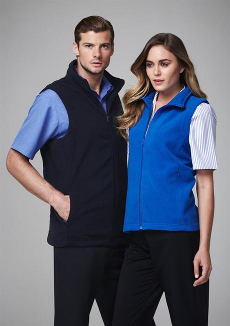 Biz Collection Ladies Plain Microfleece Vest (Pf905) - www.staruniforms.com.au