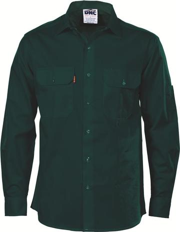 Dnc Cool-Breeze L/S Work Shirt (3208) - Star Uniforms Australia