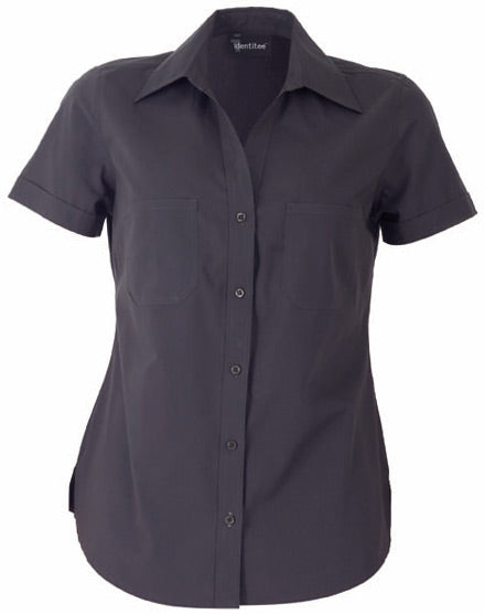 Identitee W07 – Ladies Harley Short Sleeve - Star Uniforms Australia