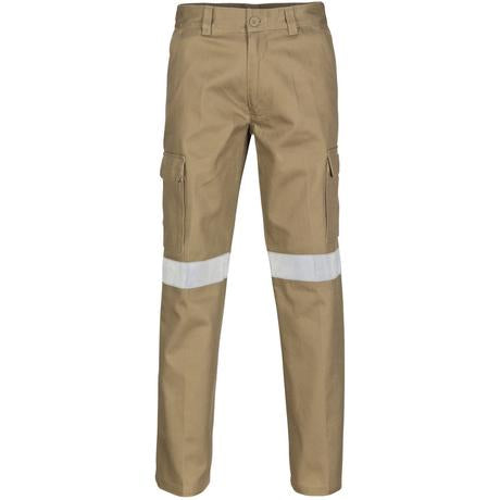 Dnc Cotton Drill Cargo Trousers With 3M Rt (3319) - Star Uniforms Australia