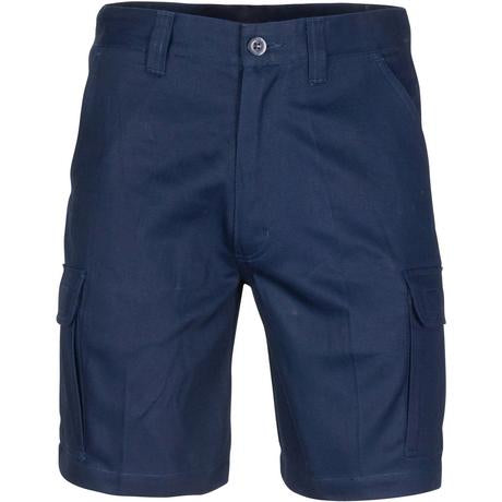 Dnc Middle Weight Cotton Double Slant Cargo Shorts - With Shorter Leg Length (3358) - Star Uniforms Australia