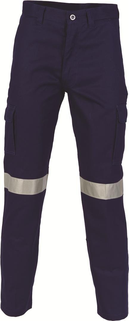 Dnc Cotton Drill Cargo Trousers With 3M Rt (3319) - Star Uniforms Australia