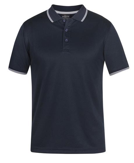 Jb'S Pdm Jacquard Contrast Polo (7Jcp) - www.staruniforms.com.au