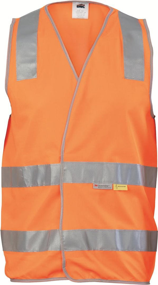 Dnc Day & Night Hivis Safety Vest (3803) - Star Uniforms Australia