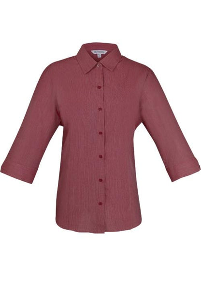 Aussie Pacific-Lady Belair 3/4 Sleeve Shirt-N2905T