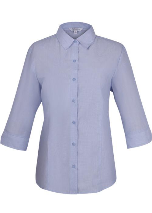 Aussie Pacific-Lady Belair 3/4 Sleeve Shirt-N2905T