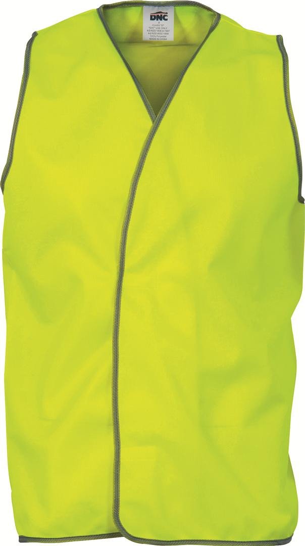 Dnc Daytime Hivis Safety Vest (3801) - Star Uniforms Australia