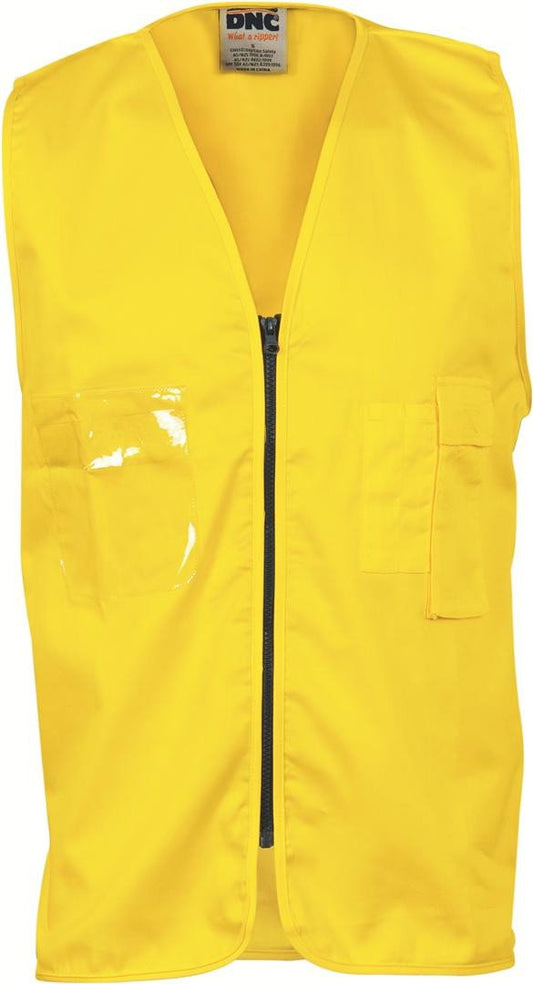 Dnc Daytime Cotton Safety Vest (3808) - Star Uniforms Australia
