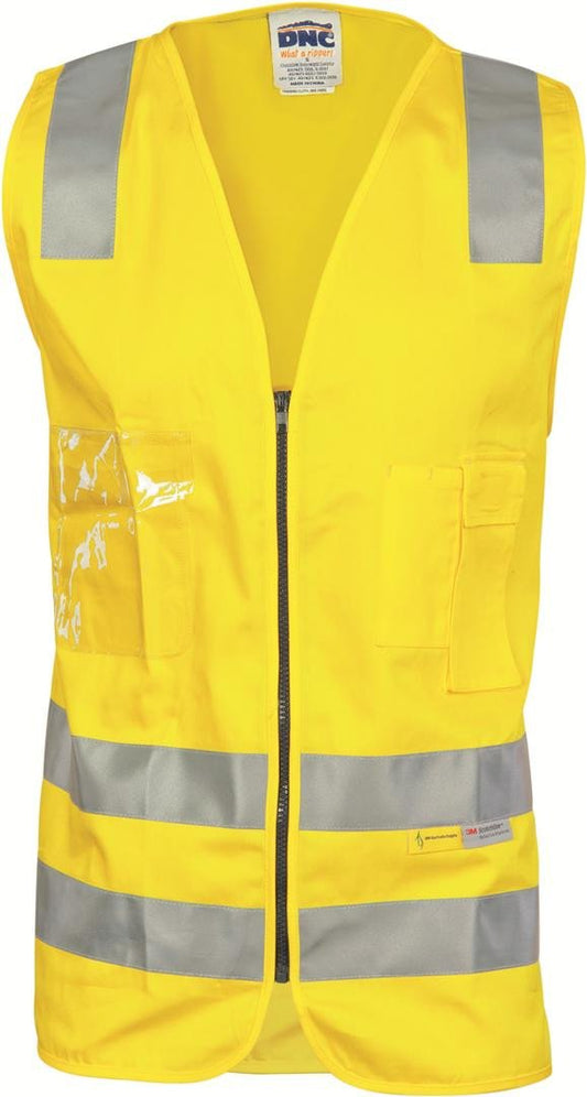 Dnc Day&Night Cotton Safety Vest (3809) - Star Uniforms Australia